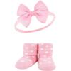 imageHudson Baby Girls Headband and Socks GiftsetTiedye