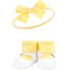 imageHudson Baby Girls Headband and Socks GiftsetYellow Green Lemon