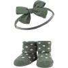 imageHudson Baby Girls Headband and Socks GiftsetYellow Green Lemon