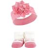 imageHudson Baby Girls Headband and Socks GiftsetYellow Orange