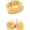 imageHudson Baby Girls Headband and Socks GiftsetYellow Orange