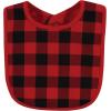 imageHudson Baby Unisex BabyCotton Bib and Sock SetBaby Bear Plaid