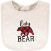 imageHudson Baby Unisex BabyCotton Bib and Sock SetBaby Bear Plaid
