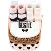 imageHudson Baby Unisex BabyCotton Bib and Sock SetBestie Leopard