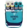 imageHudson Baby Unisex BabyCotton Bib and Sock SetBoy Fathers Day