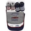 imageHudson Baby Unisex BabyCotton Bib and Sock SetCars