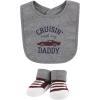 imageHudson Baby Unisex BabyCotton Bib and Sock SetCars