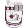 imageHudson Baby Unisex BabyCotton Bib and Sock SetDrop The Beet