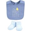 imageHudson Baby Unisex BabyCotton Bib and Sock SetEaster Truck