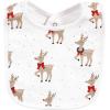imageHudson Baby Unisex BabyCotton Bib and Sock SetFancy Rudolph