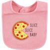imageHudson Baby Unisex BabyCotton Bib and Sock SetGirl Pizza Taco
