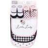 imageHudson Baby Unisex BabyCotton Bib and Sock SetLady Bug
