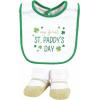 imageHudson Baby Unisex BabyCotton Bib and Sock SetLucky Lady