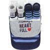 imageHudson Baby Unisex BabyCotton Bib and Sock SetMommys Little Boy