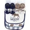 imageHudson Baby Unisex BabyCotton Bib and Sock SetMoose Bear