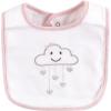 imageHudson Baby Unisex BabyCotton Bib and Sock SetPink Cloud