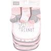 imageHudson Baby Unisex BabyCotton Bib and Sock SetPink Elephant
