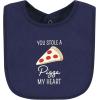 imageHudson Baby Unisex BabyCotton Bib and Sock SetPizza