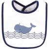 imageHudson Baby Unisex BabyCotton Bib and Sock SetSailor Whale