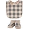 imageHudson Baby Unisex BabyCotton Bib and Sock SetSnuggle Bear