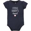 imageHudson Baby Unisex Cotton Bodysuit and Pant SetBold Mom Dad
