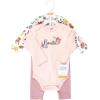 imageHudson Baby Unisex Cotton Bodysuit and Pant SetBonita Long Sleeve