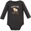 imageHudson Baby Unisex Cotton Bodysuit and Pant SetBrave Lion Long Sleeve