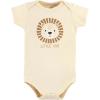 imageHudson Baby Unisex Cotton Bodysuit and Pant SetBrave Lion Short Sleeve