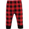 imageHudson Baby Unisex Cotton Bodysuit and Pant SetBuffalo Plaid Moose Bear