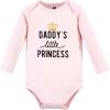 imageHudson Baby Unisex Cotton Bodysuit and Pant SetDaddys Little Princess Long Sleeve
