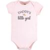 imageHudson Baby Unisex Cotton Bodysuit and Pant SetGirl Daddy Pink Navy