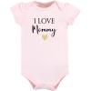 imageHudson Baby Unisex Cotton Bodysuit and Pant SetGirl Mommy