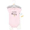 imageHudson Baby Unisex Cotton Bodysuit and Pant SetGirl Mommy