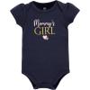 imageHudson Baby Unisex Cotton Bodysuit and Pant SetGirl Mommy Pink Navy