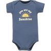 imageHudson Baby Unisex Cotton Bodysuit and Pant SetKind Human Short Sleeve