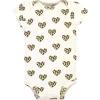 imageHudson Baby Unisex Cotton Bodysuit and Pant SetLeopard Hearts