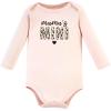 imageHudson Baby Unisex Cotton Bodysuit and Pant SetLeopard Hearts Long Sleeve