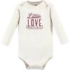 imageHudson Baby Unisex Cotton Bodysuit and Pant SetLittle Love Flowers Long Sleeve