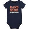 imageHudson Baby Unisex Cotton Bodysuit and Pant SetMamas Boy