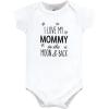 imageHudson Baby Unisex Cotton Bodysuit and Pant SetMom Dad Moon and Back