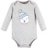 imageHudson Baby Unisex Cotton Bodysuit and Pant SetPolar Bear Explorer