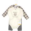 imageHudson Baby Unisex Cotton Bodysuit and Pant SetSnuggle Bear