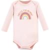 imageHudson Baby Unisex Cotton Bodysuit and Pant SetSunshine Rainbows Longsleeve