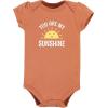 imageHudson Baby Unisex Cotton Bodysuit and Pant SetSunshine Rainbows Shortsleeve