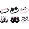 Black Pink Bows