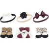 Burgundy Leopard 6-pack