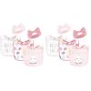 imageHudson Baby Unisex Baby Cotton Bib and Headband or Caps Set Happy Easter One Size Pack of 2