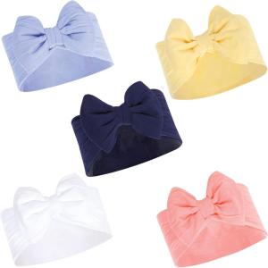 imageHudson Baby Cotton and Synthetic Headbands Size 024 MonthsBlue Yellow