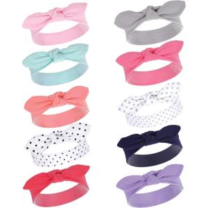 imageHudson Baby Cotton and Synthetic Headbands Size 024 MonthsBright Colors
