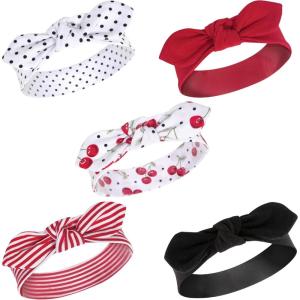 imageHudson Baby Cotton and Synthetic Headbands Size 024 MonthsCherries